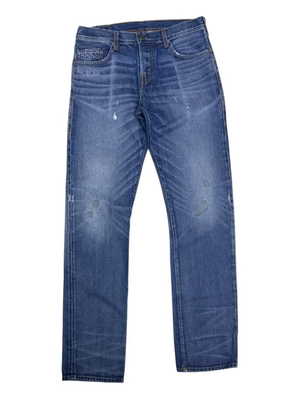 TRUE RELIGION Jeans GENO Relaxed Slim Designer Denim Pants Mens 32x34